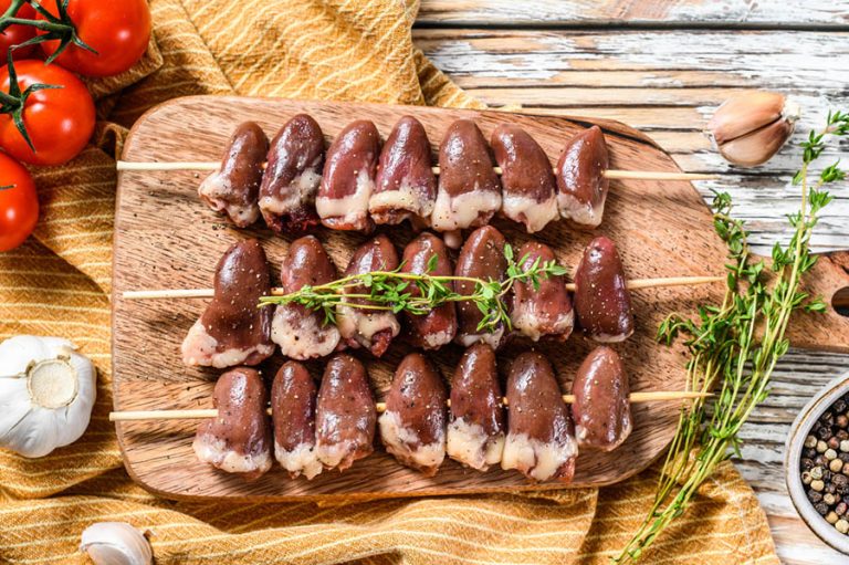 Как приготовить куриные сердечки
